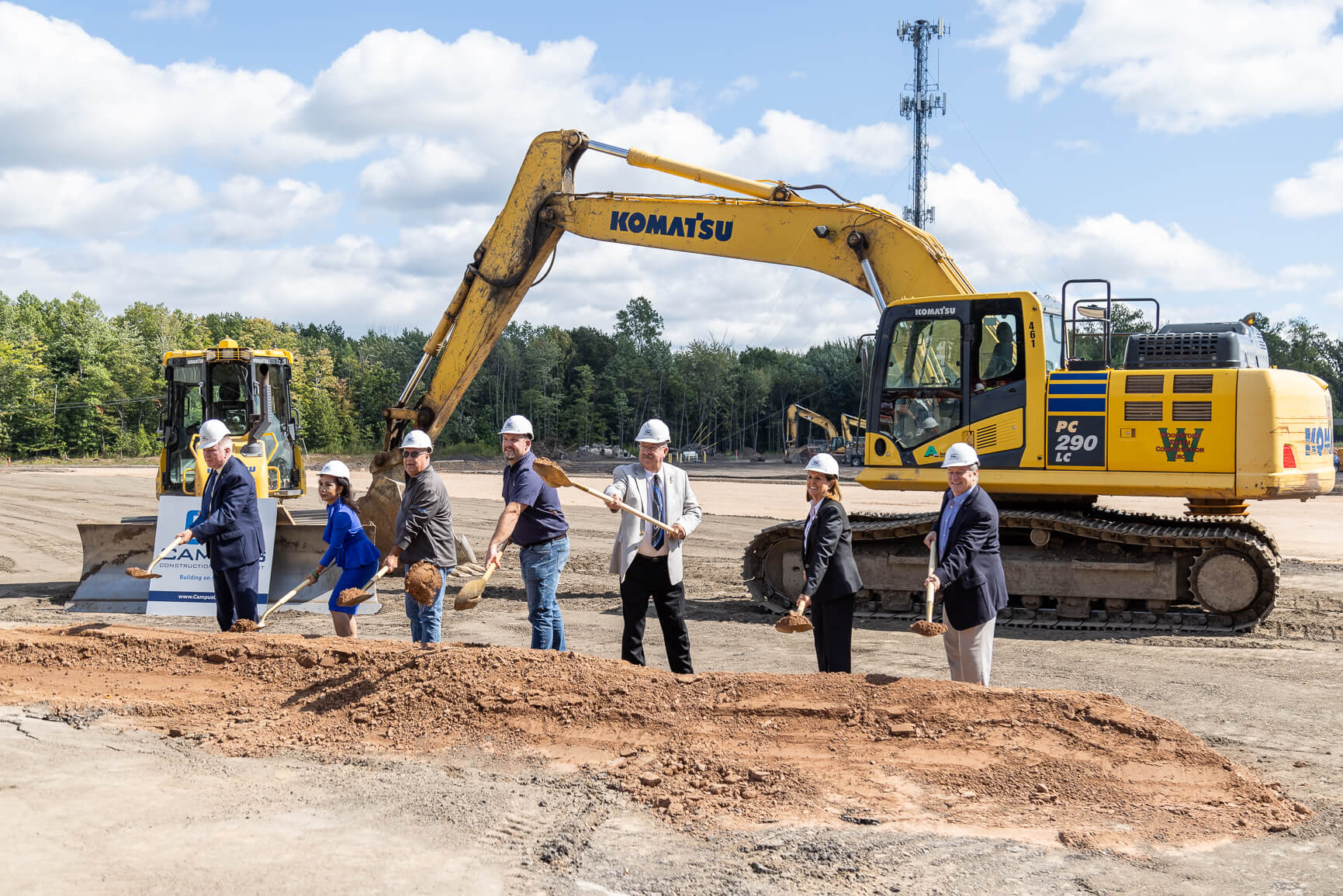 Webster Highway Department Groundbreaking